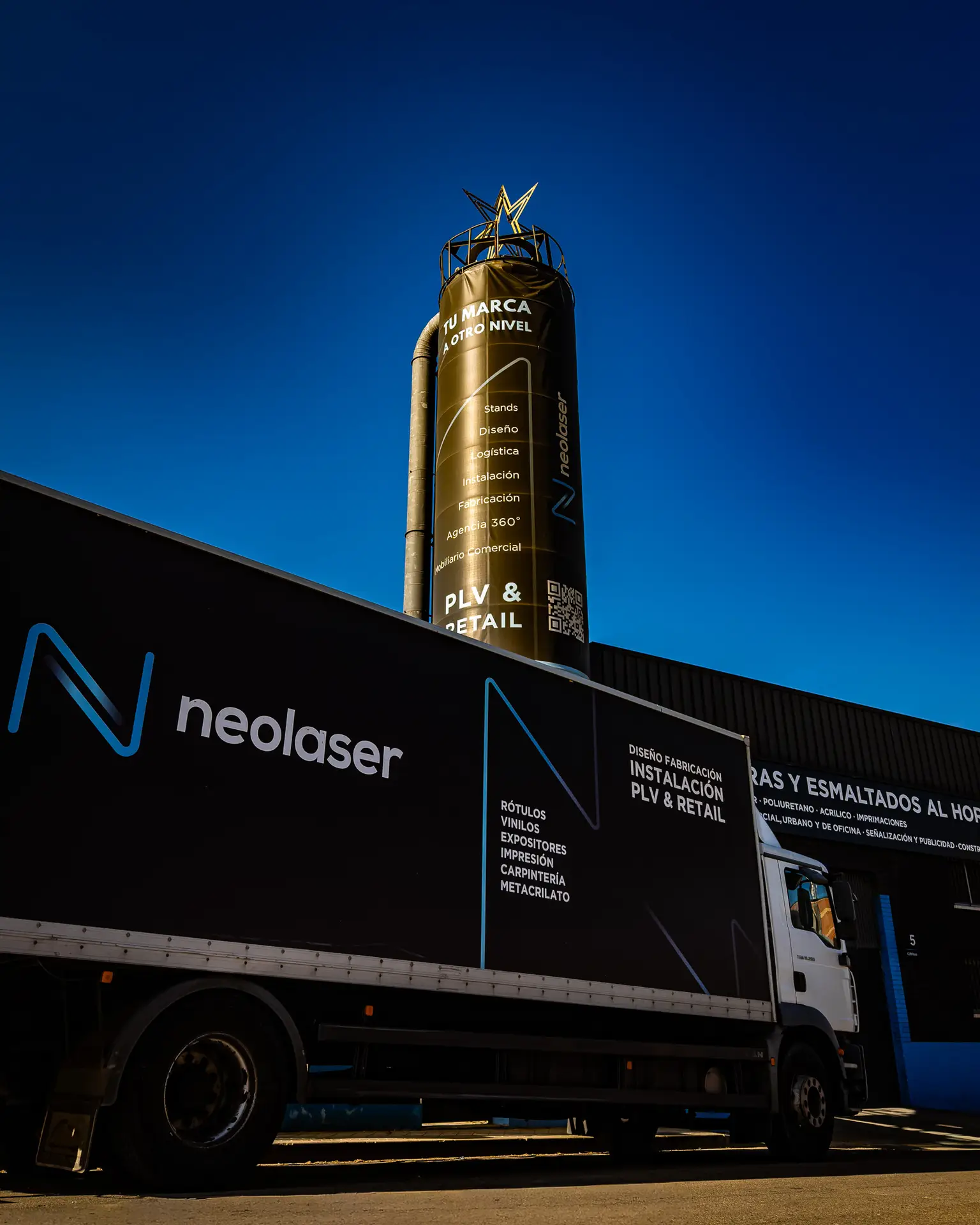 Planta de Producción Carpintería Neolaser Madrid